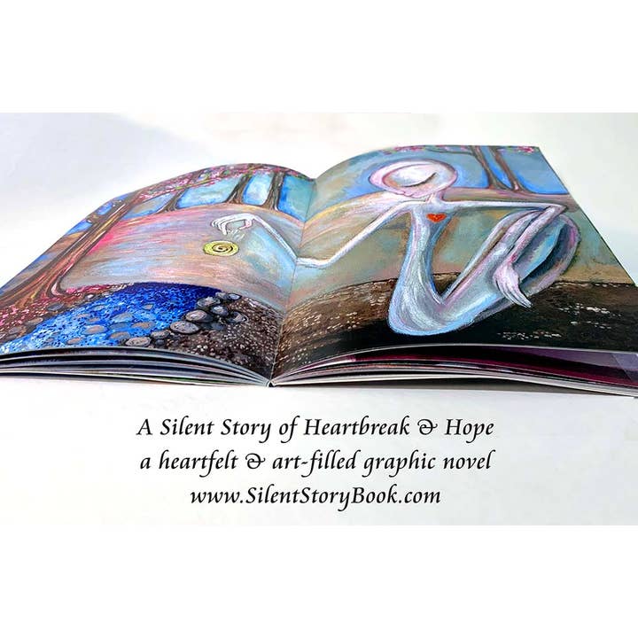 Katie m. Berggren art & design, LLC - Wholesale Graphic Novel - A Silent Story - A Graphic Novel Of Loss, Hope & Friendship6