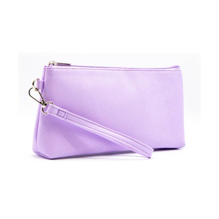 Periwinkle Wristletlet Cosmetic Bag for wholesale by YOUZEY