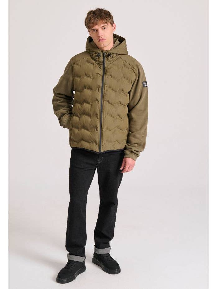 Funky Buddha – wholesale Jacket – Men's – Relaxed fit casual jacket with quilted lining