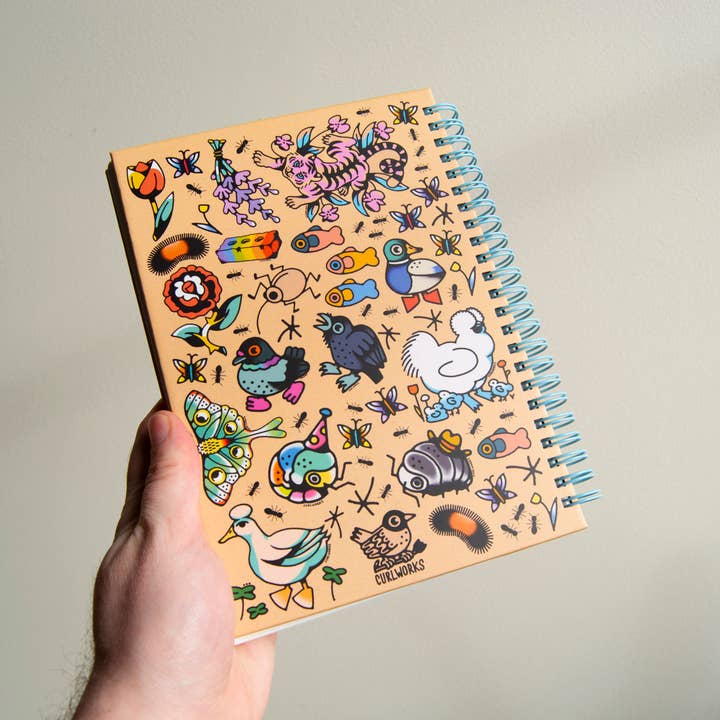 Curlworks - Wholesale Sticker - Menagerie Hardcover Sticker Collecting Book5