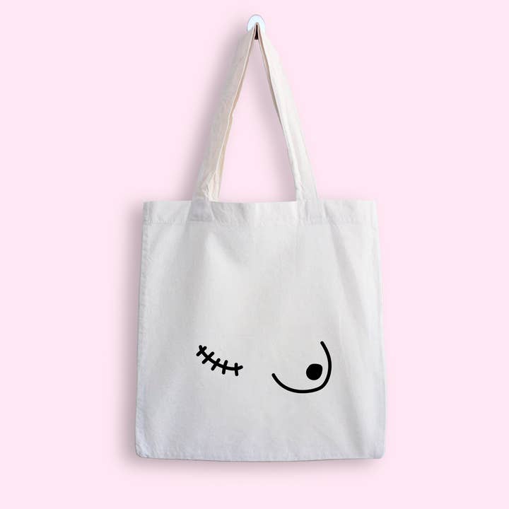 Risqué Gifts - Wholesale Tote Bag - Women's - Boob Tote Bag2