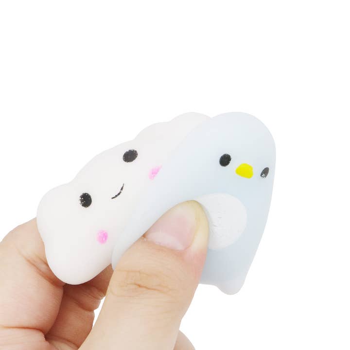 ASSORTED Animal Pals Soft Mini Mochi Squishy - 2 Pcs Set for wholesale on Faire3