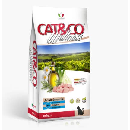 Adragna Alimenti Zootecnici s.r.l. – wholesale Husdjursfoder – Katt – Superpremium nutraceutical recept för känsliga vuxna katter