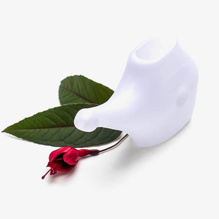 Yogamatters - Vendita all'ingrosso Cura del naso - Vaso Neti in plastica Yogamatters - Bianco