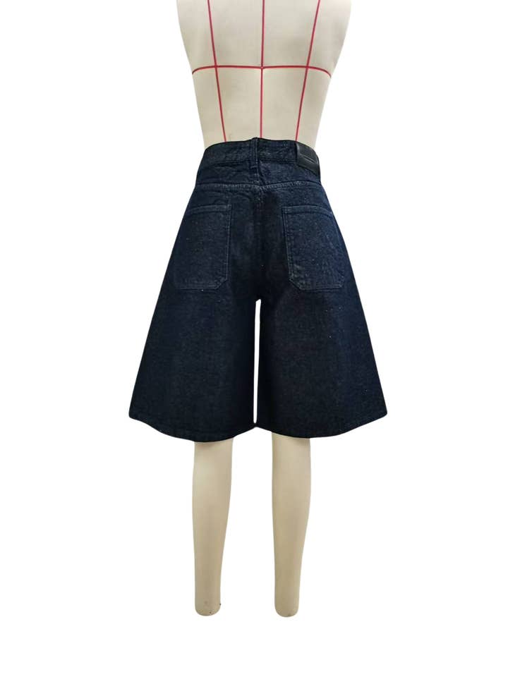 Helfrich Collective - Wholesale Shorts - Women's - Lotti Denim A-Line Short4