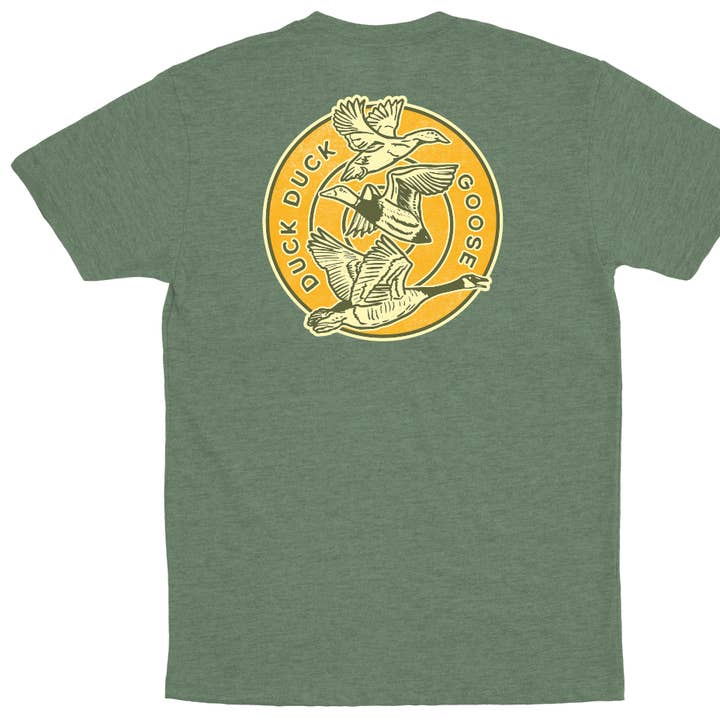 Men's Bone Head Outfitters Duck Duck T-shirt for wholesale by Bone Head Outfitters