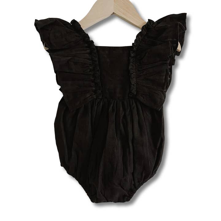 Classic Sadie Bubble | Black | Cotton for wholesale by Sadie Scott