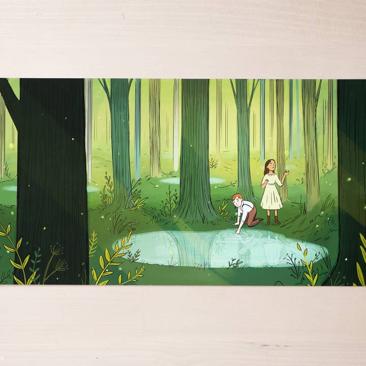 Emmeline Illustration - Wholesale Art Print - The Wood Between The Worlds illustrated print