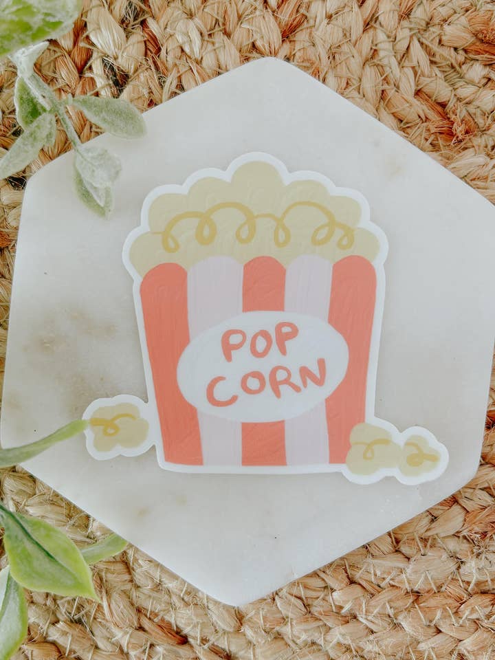 Pegatina palomitas para venta al por mayor de Ivory Bloom Boutique