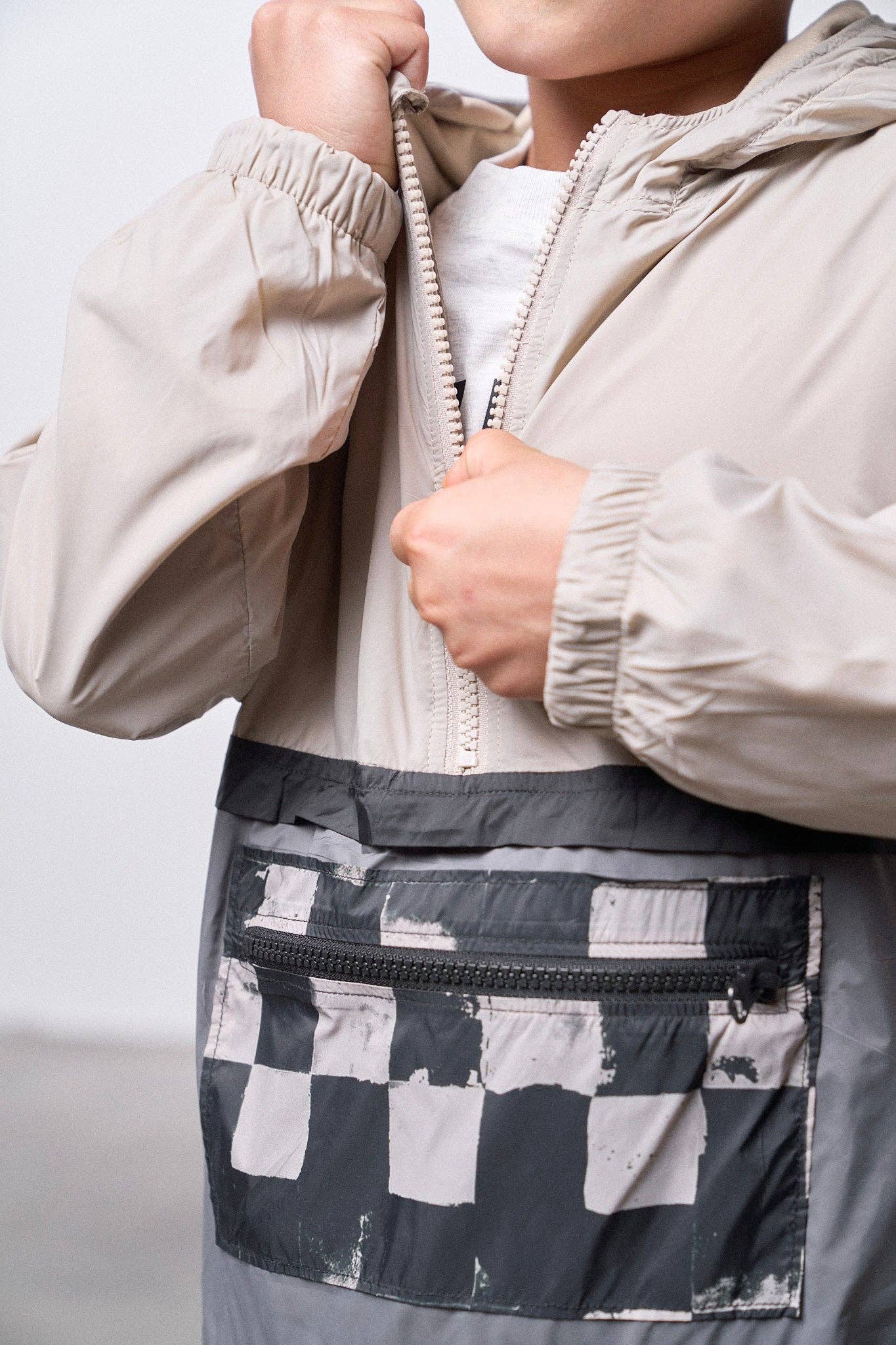 Little Bipsy - Wholesale Windbreaker - Kids - Check Block Windbreaker9