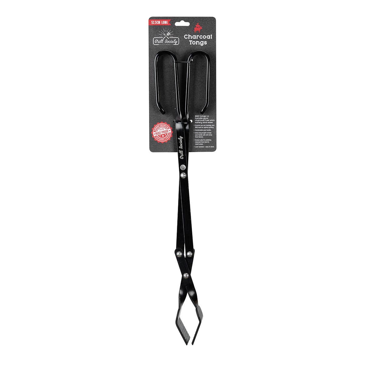 Grill Society - Wholesale Outdoor grill tools - Grill Society Charcoal Tongs0