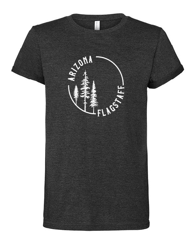 MT Brand Apparel - Wholesale Screen Printed T-Shirt - Unisex - Circle Forest - Customized - Unisex Crew Neck Tee