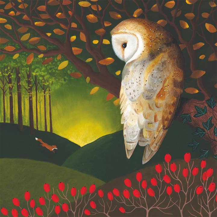 Paperproducts Design • Ambiente - Wholesale Disposable Napkin - BEV-THE OWL'S DREAM