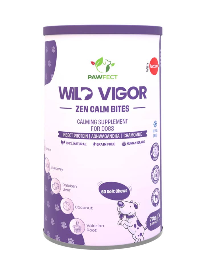 Compléments Pawfect Wild Vigor Zen Calm 60 pcs. pour la vente par Finest Petfoods