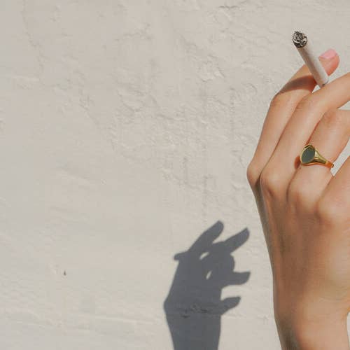 La bague vierge pour la vente par Milk and Rose