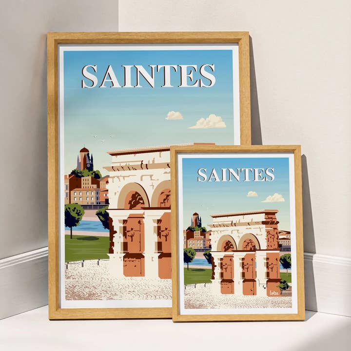 Saintes poster for wholesale by Lotza
