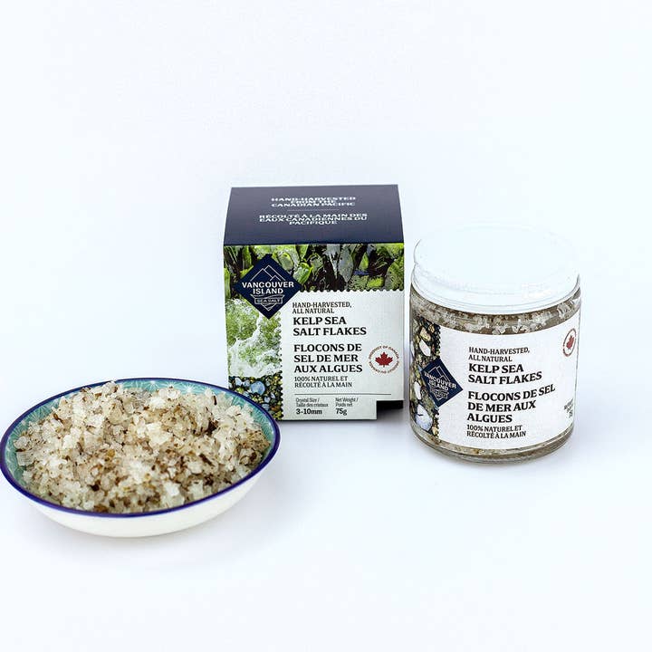 Vancouver Island Sea Salt - Vendita all'ingrosso Sale - Tutti i fiocchi di sale marino di alghe naturali