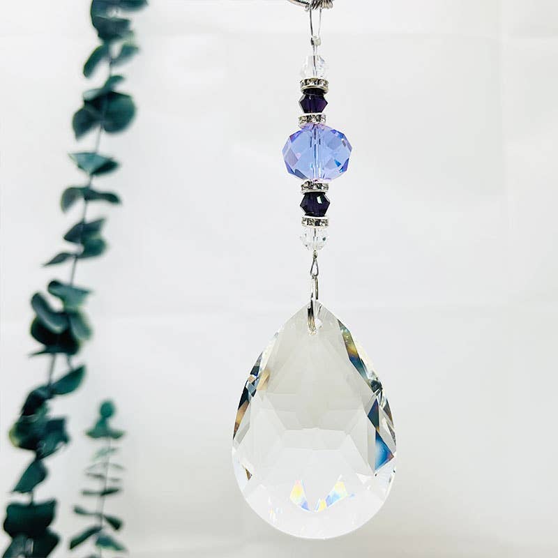 GemMeet - Wholesale Suncatcher - Amethyst Tree Of Life Sun Catcher Wind Chime 6