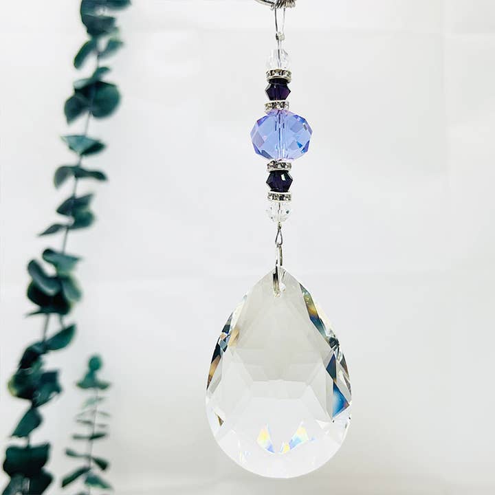 GemMeet - Wholesale Suncatcher - Amethyst Tree Of Life Sun Catcher Wind Chime 6