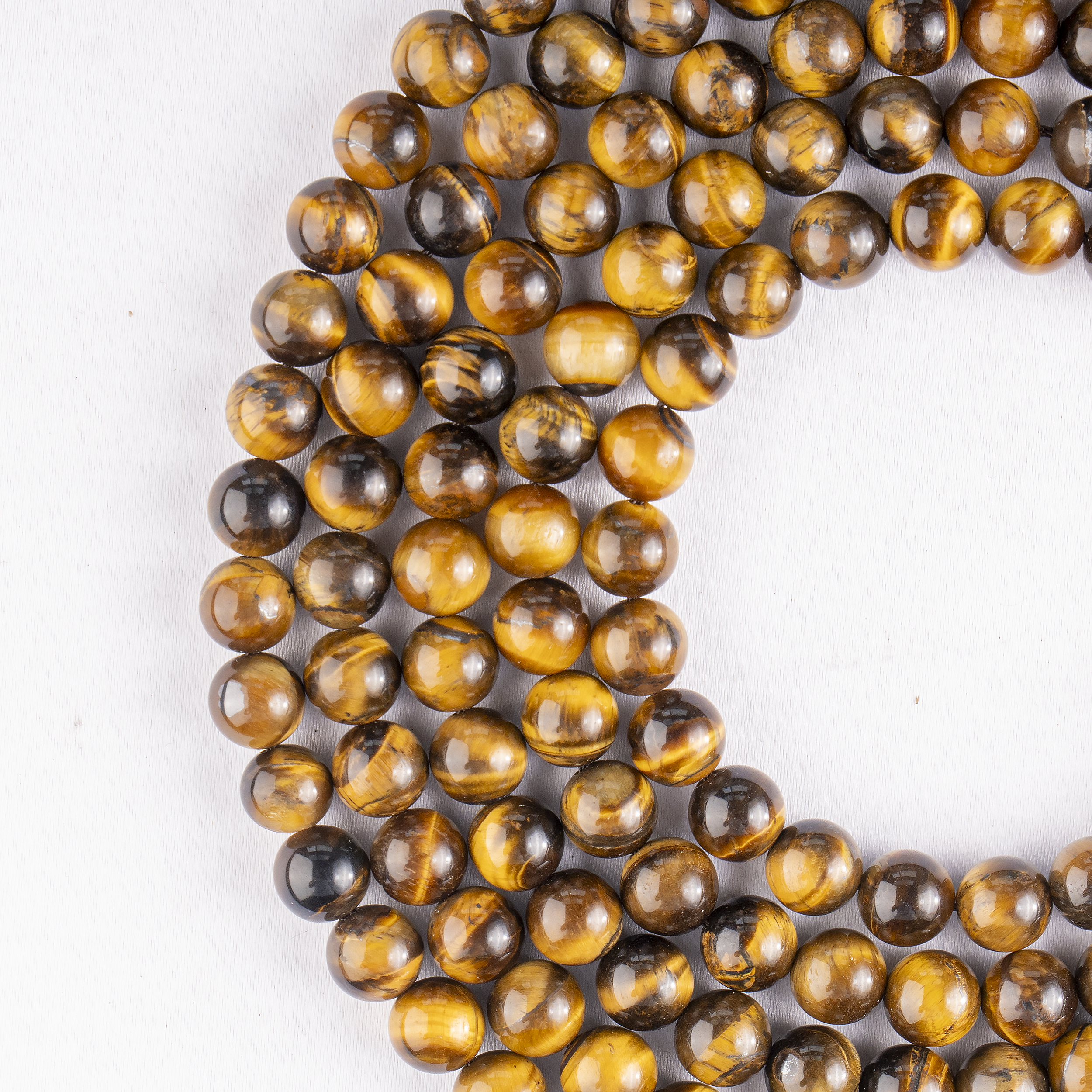 Soothing Crystals Beads - Vente Perle - Perles de Bijoux en Cristal | Œil de Tigre | Perles de Pierres Précieuses de Guérison2