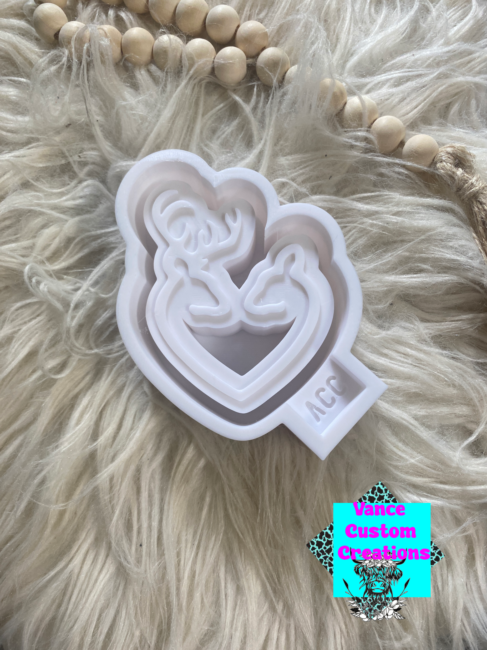 Vance Custom Creations - Wholesale Craft Supplies - Buck and Doe Freshie Mold0