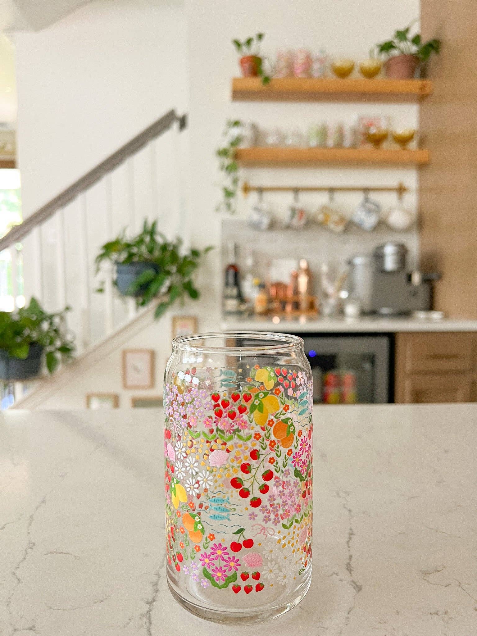 Hart and Flora Shop - Wholesale Drinking Glass/Cup - 16oz Dolce Vita Glass3