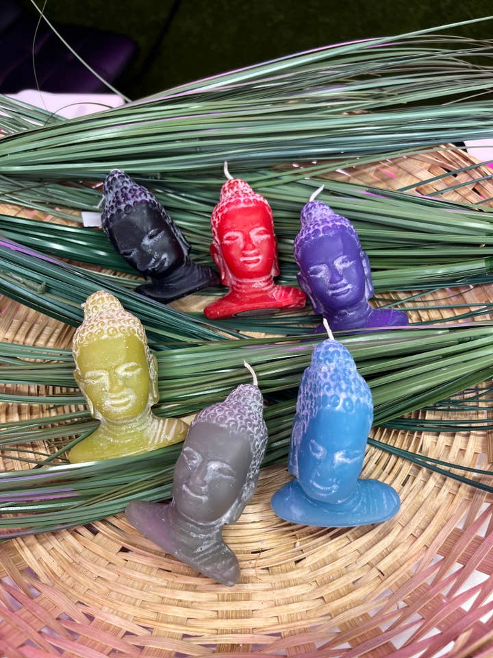 Vela buda para meditación de 5 cm para venta al por mayor de Earth Potions