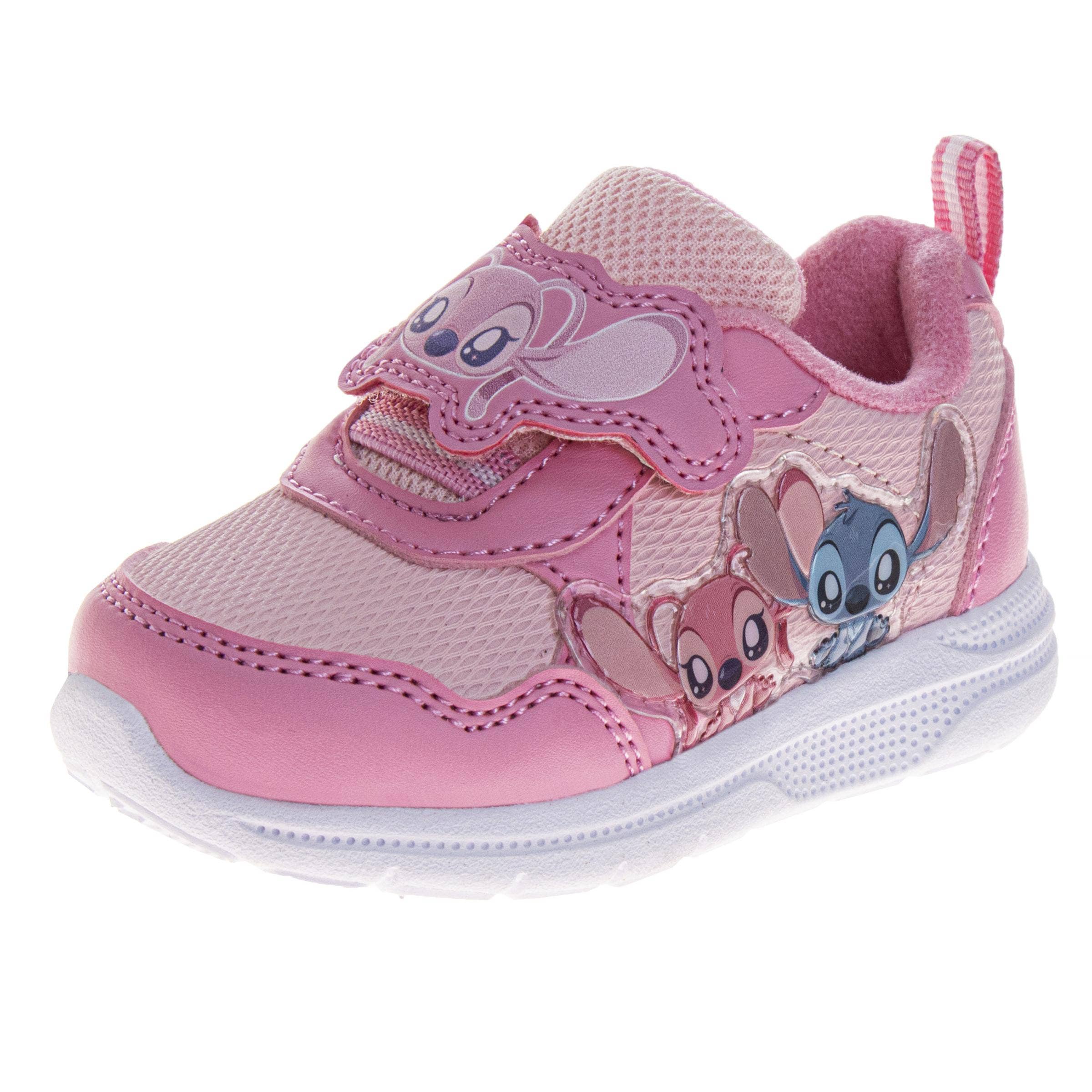 Josmo Shoes Inc - Wholesale Casual Shoes - Kids - Disney Stitch Girls Ohana Hook & Loop Sneakers (Infants)0