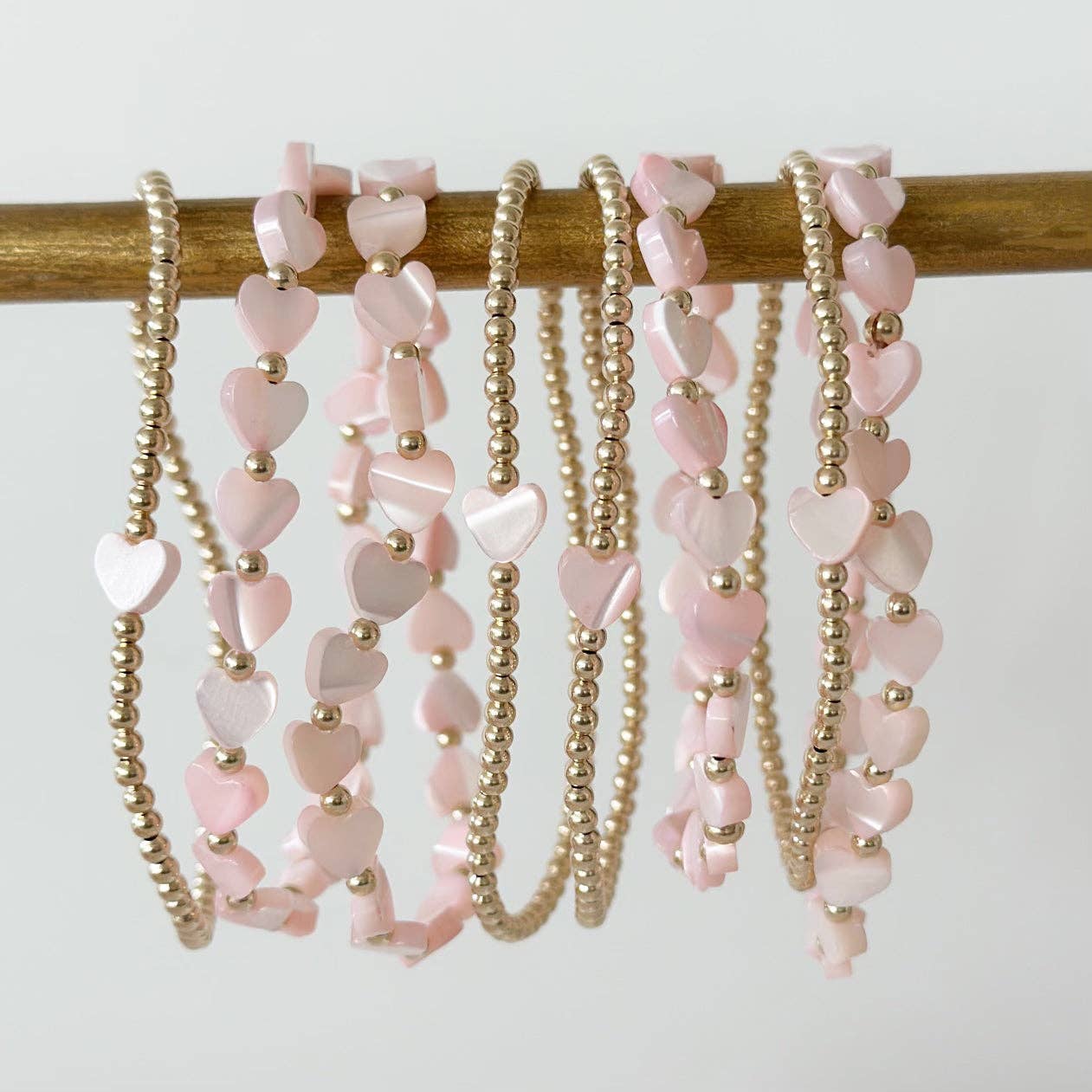 Jeny Baker Designs - Wholesale Beaded Bracelet - Pippa Sweet Pink Bracelets2