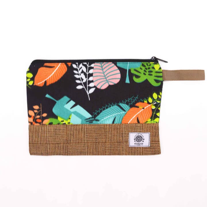 AW Artisan - Wholesale Top Handle Bag - Women's - Tropical Toiletry Bags (3 x 2 assorted designs) - 26 x 17 cm3
