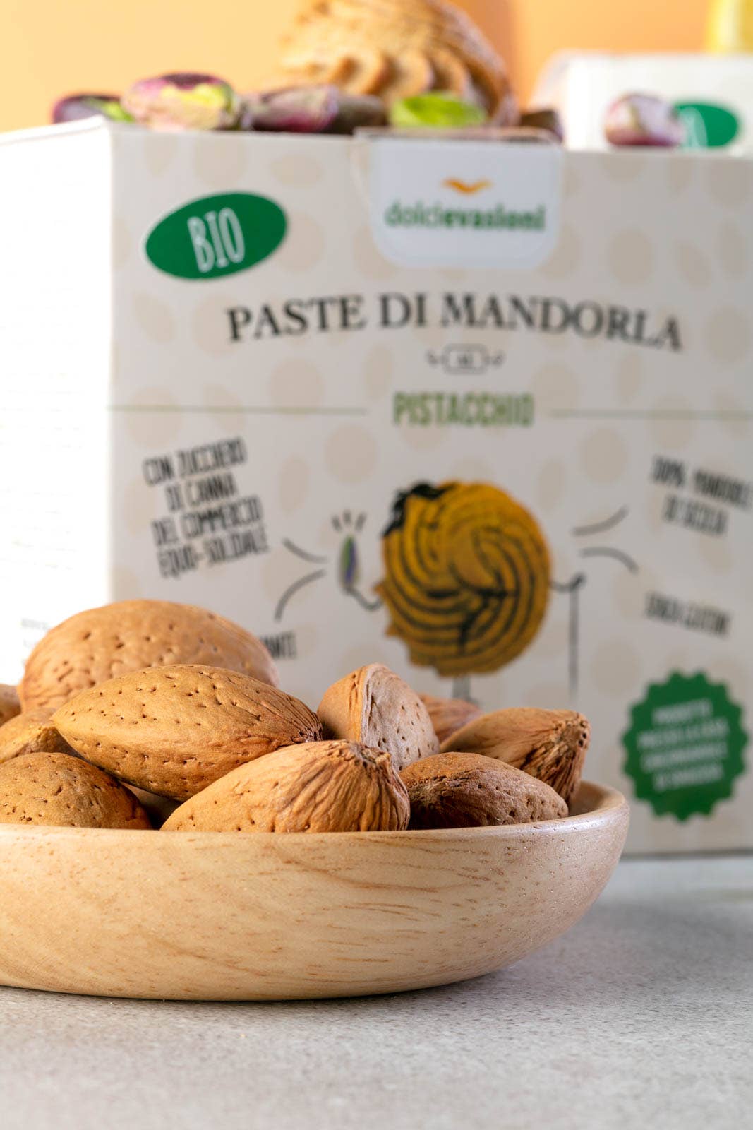 Dolci Evasioni – Großhandel Cookie – Pistazien-Mandelgebäck1