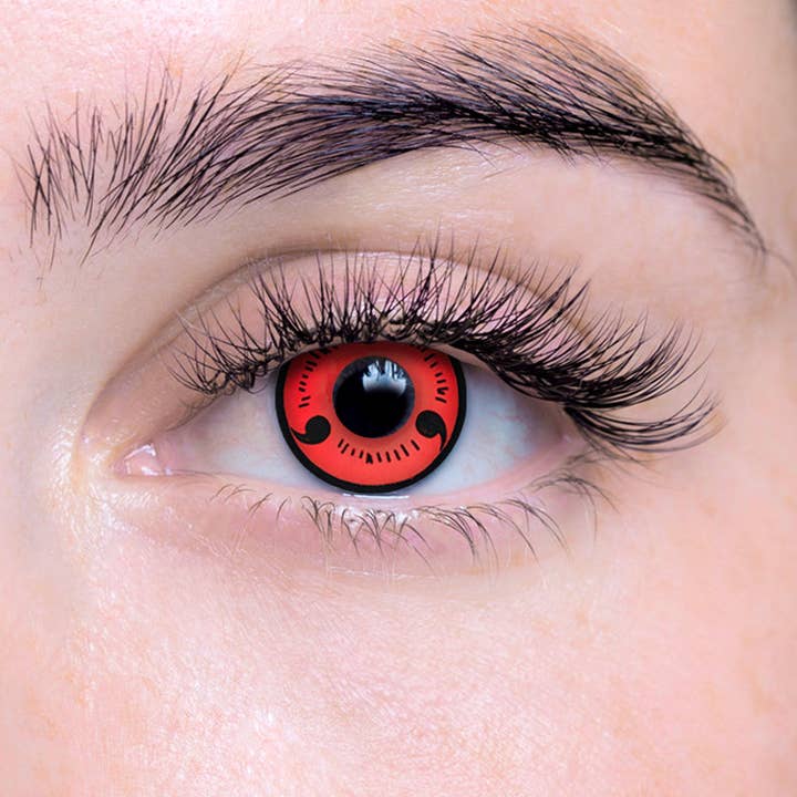 Moon Makeup - Wholesale Contact Lenses - Uchiha Anime Contact Lenses0