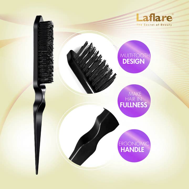Laflare - Wholesale Hair Styling Gel/Mousse - Edge Bond Control Gel Set with Comb Set for Hair Styling8