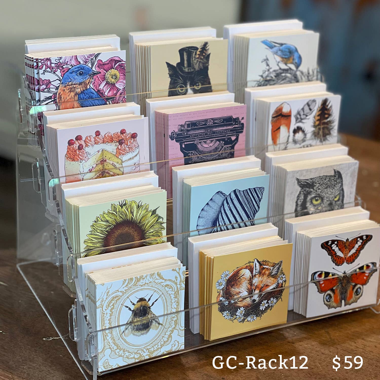 Brook Isle - Vente Carte de vœux classique - Carte-cadeau Moth3