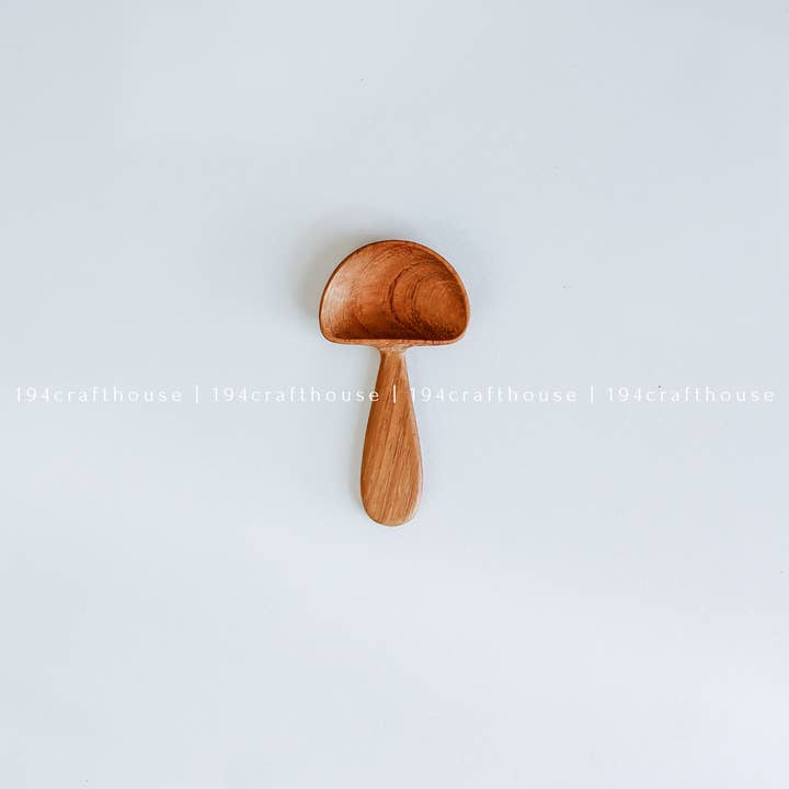 194 Craft House - Wholesale Kitchen Spoon - Wooden Mushroom Spoons, Wooden Scoops - Home Decor and Gifts4