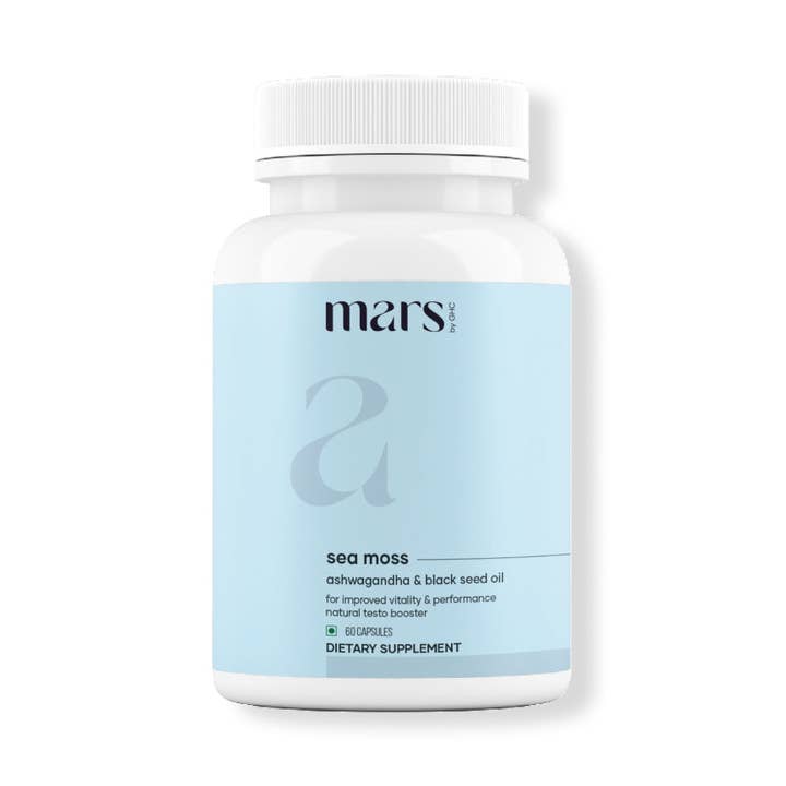 Mars Natural Sea Moss Caps: Aangedreven met Ashwagandha voor wholesale door The Good health Company