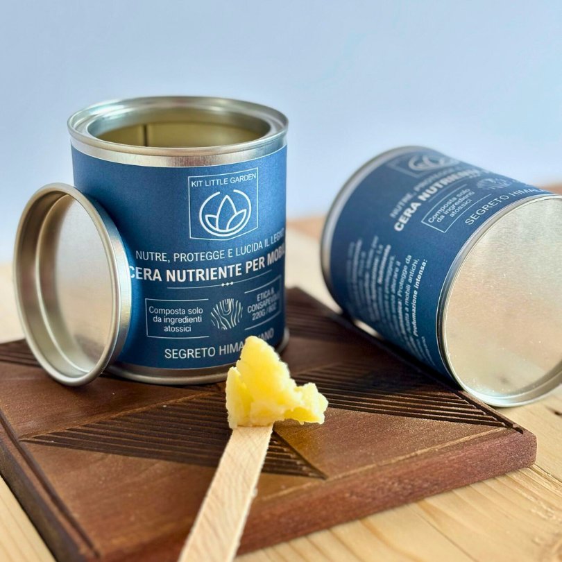 Kit Little Garden – Großhandel Möbelwachs/-farbe – Naturwachs für Holz und Oberflächen KLG - Himalayan Secret2
