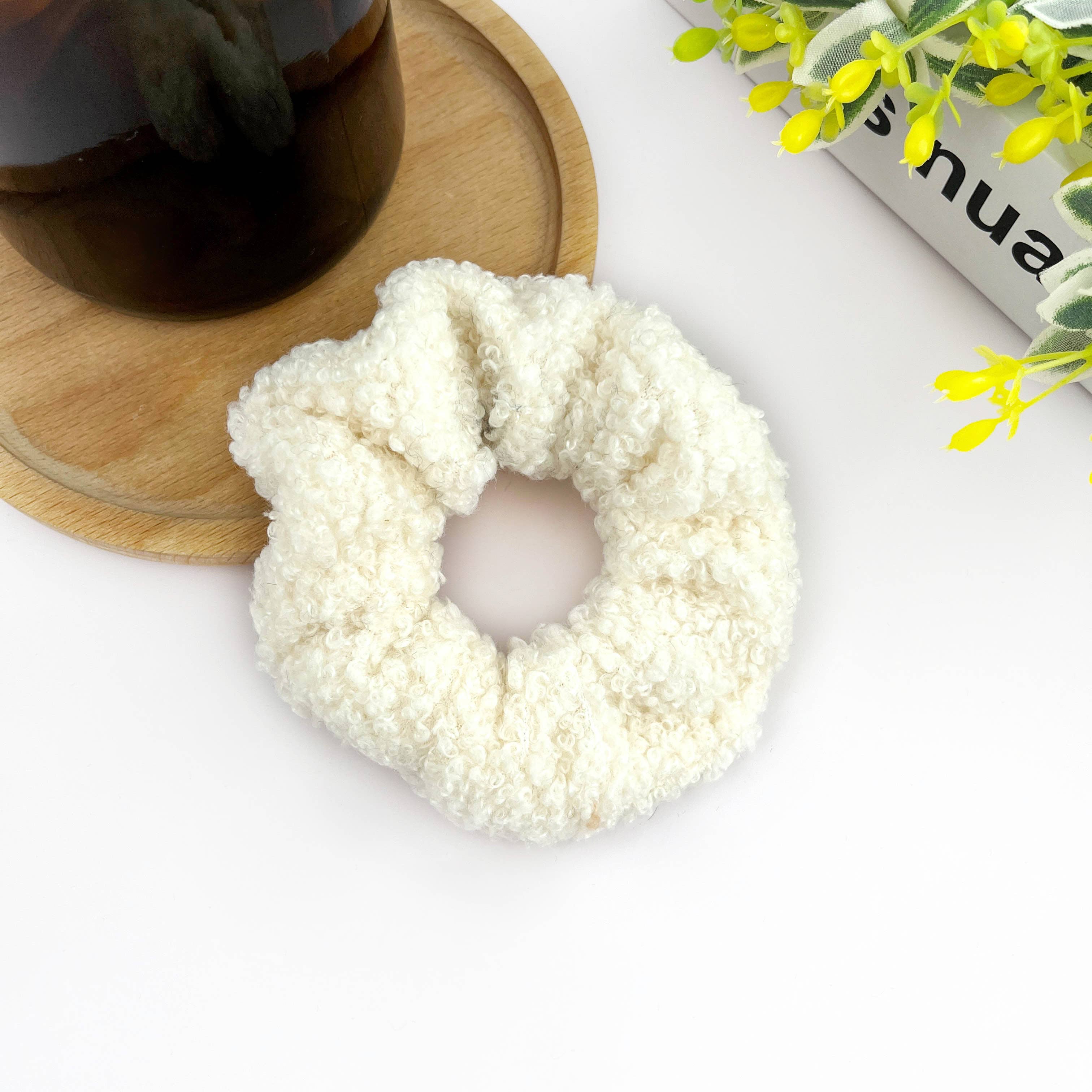 TheDivaSoap - Vendita all'ingrosso Scrunchie - Donna - Elastico per capelli grande a tinta unita3