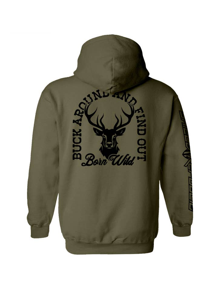 Shield Republic - Wholesale Screen Printed T-Shirt - Men's - Buck Around And Find Out10