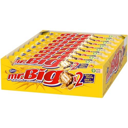 Echo Sales America - Wholesale Chocolate Bar - Cadbury Mr. Big King Size, Chocolatey Candy Bars, 90 g (Pack of 24)3