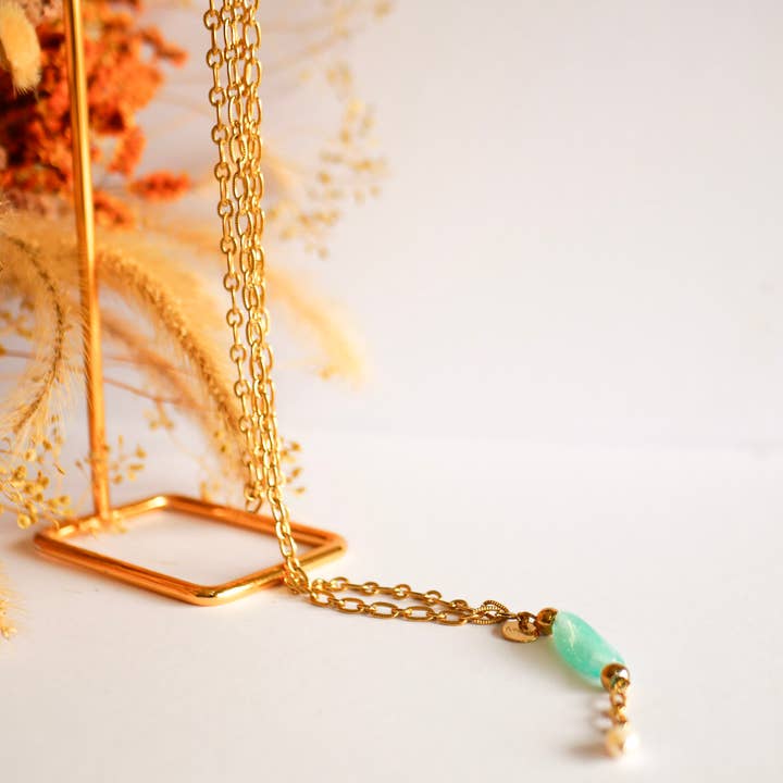 Azeria Création – Engroshandel Perlehalskæde – Charlot-halskæde1