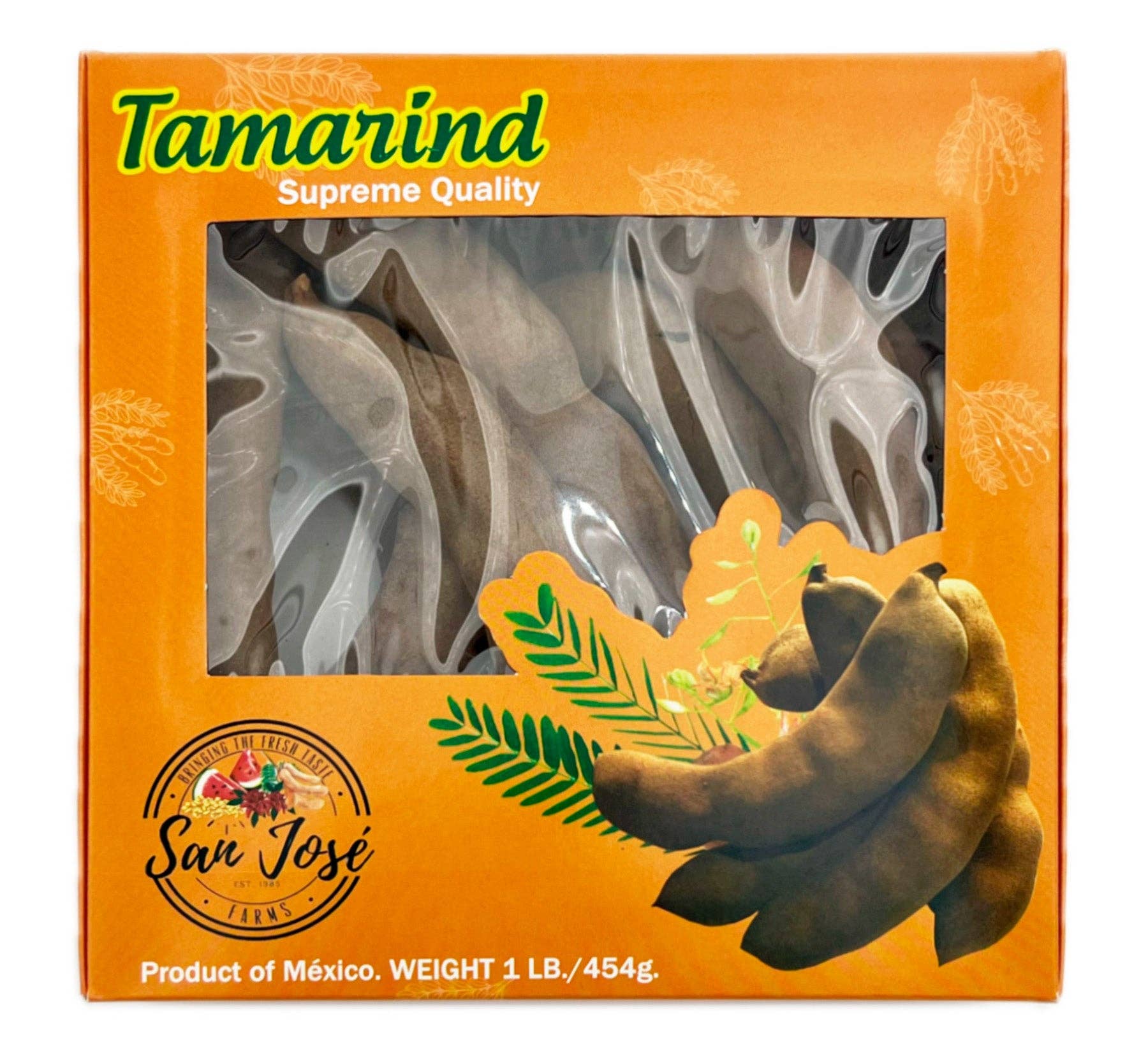 San Jose Produce & Imports LLc - Wholesale Dried/Dehydrated Fruit - Mexican  Supreme Tamarind 1 Lb Box0