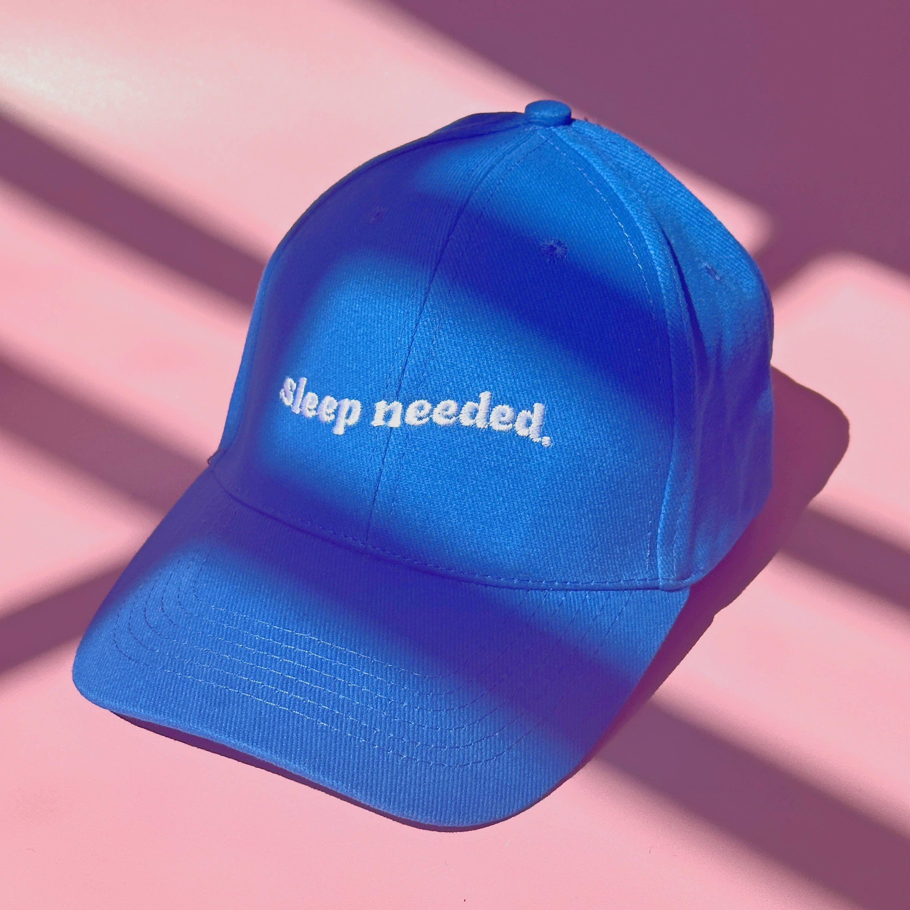 Tulastra Studio - Wholesale Baseball Cap - Unisex - Sleep Needed Embroidered Slogan Cap5