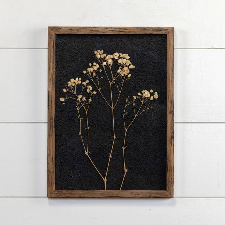 Ragon House - Wholesale Art Print - DRIED BABY'S BREATH IN FRAME1