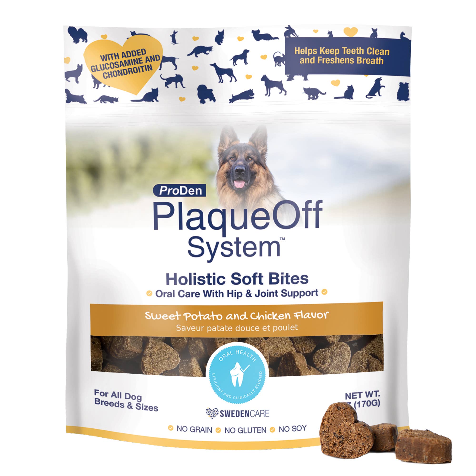 ProDen PlaqueOff - Wholesale Pet Supplement - Dog - ProDen PlaqueOff System® Holistic Soft Bites - Hip & Joint0