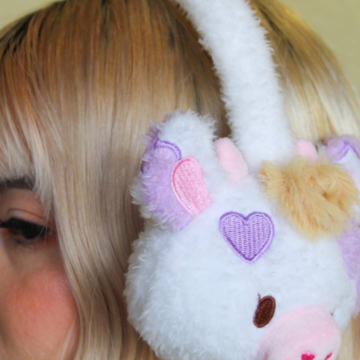 Basura Gang - Wholesale Earwarmers/Ear Muffs - Women's - Jolene the Cow Earmuffs