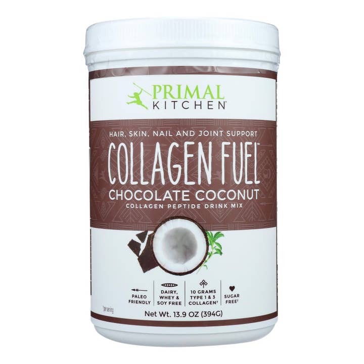 Ware Spark - Wholesale Powdered Health Drink - Primal Kitchen Collagen Fuel Chocolate Coconut Drink Mix - 1 Each - 13.9 Oz