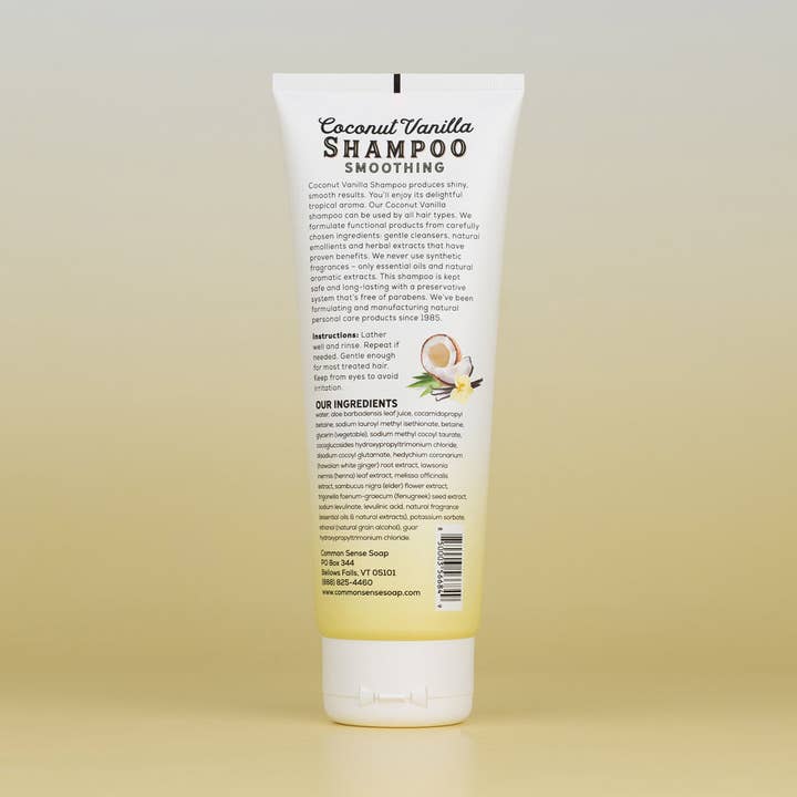 Common Sense Soap – Großhandel Haarshampoos – Coconut Vanilla Shampoo1