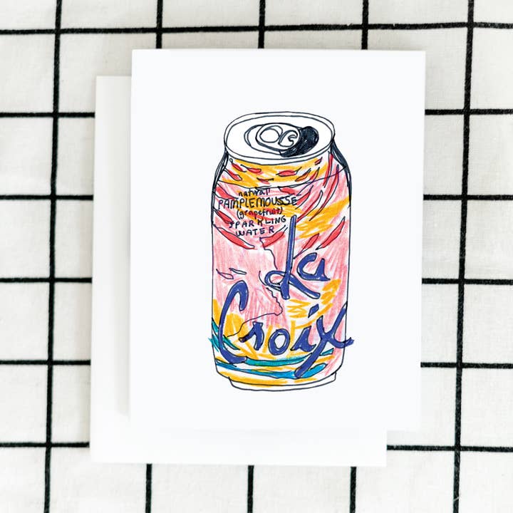 Grapefruit Art Card for wholesale by ARTJADEN