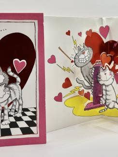 Valentine's Day Pop Up Card | DKTC | SM | PV03B for wholesale by DICKENS INC.